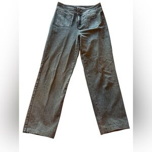 Chico's Gray Flare & Wide Leg Jeans